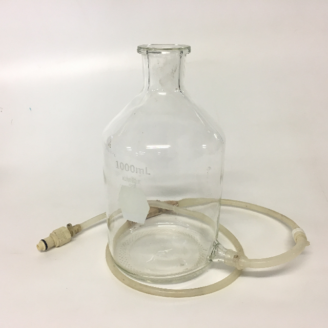 LAB GLASSWARE, 1000ml Bottle with Tube